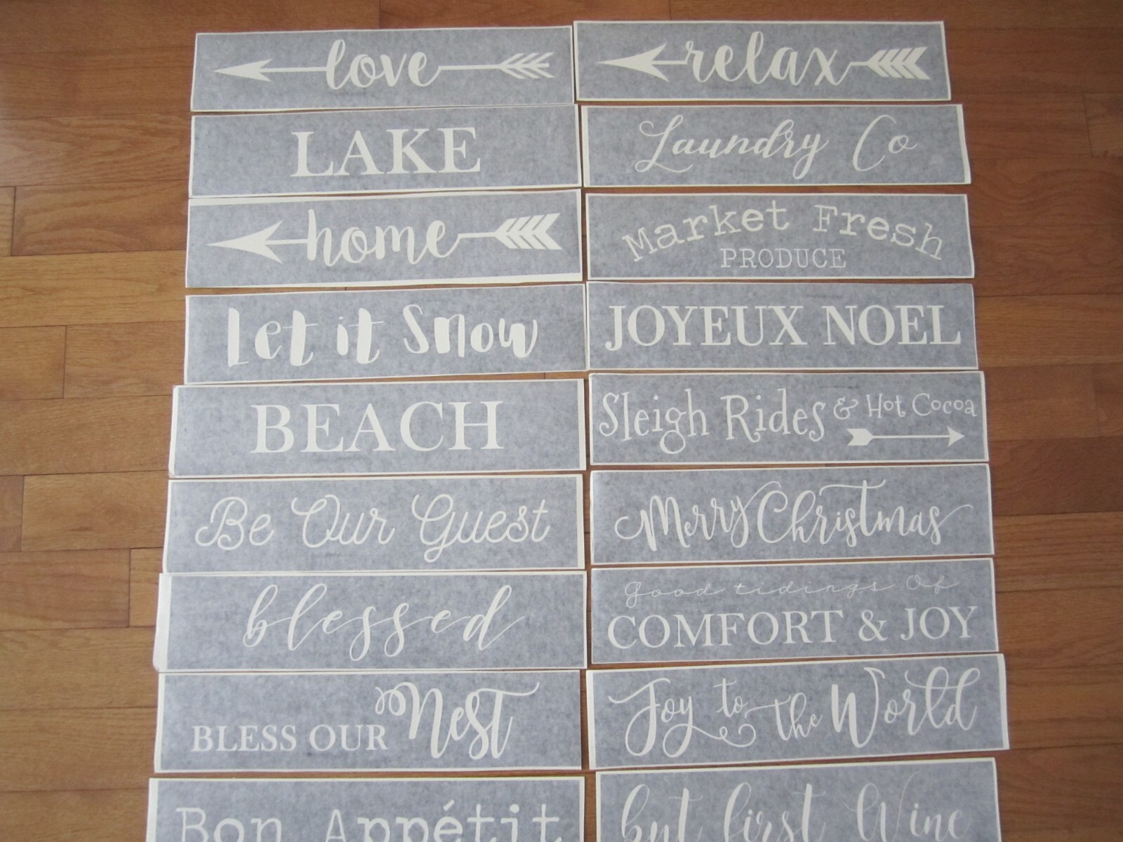 Oracal Vinyl Decal Sticker Farm Camp Home Love Beach Blessed Family Friends Joy