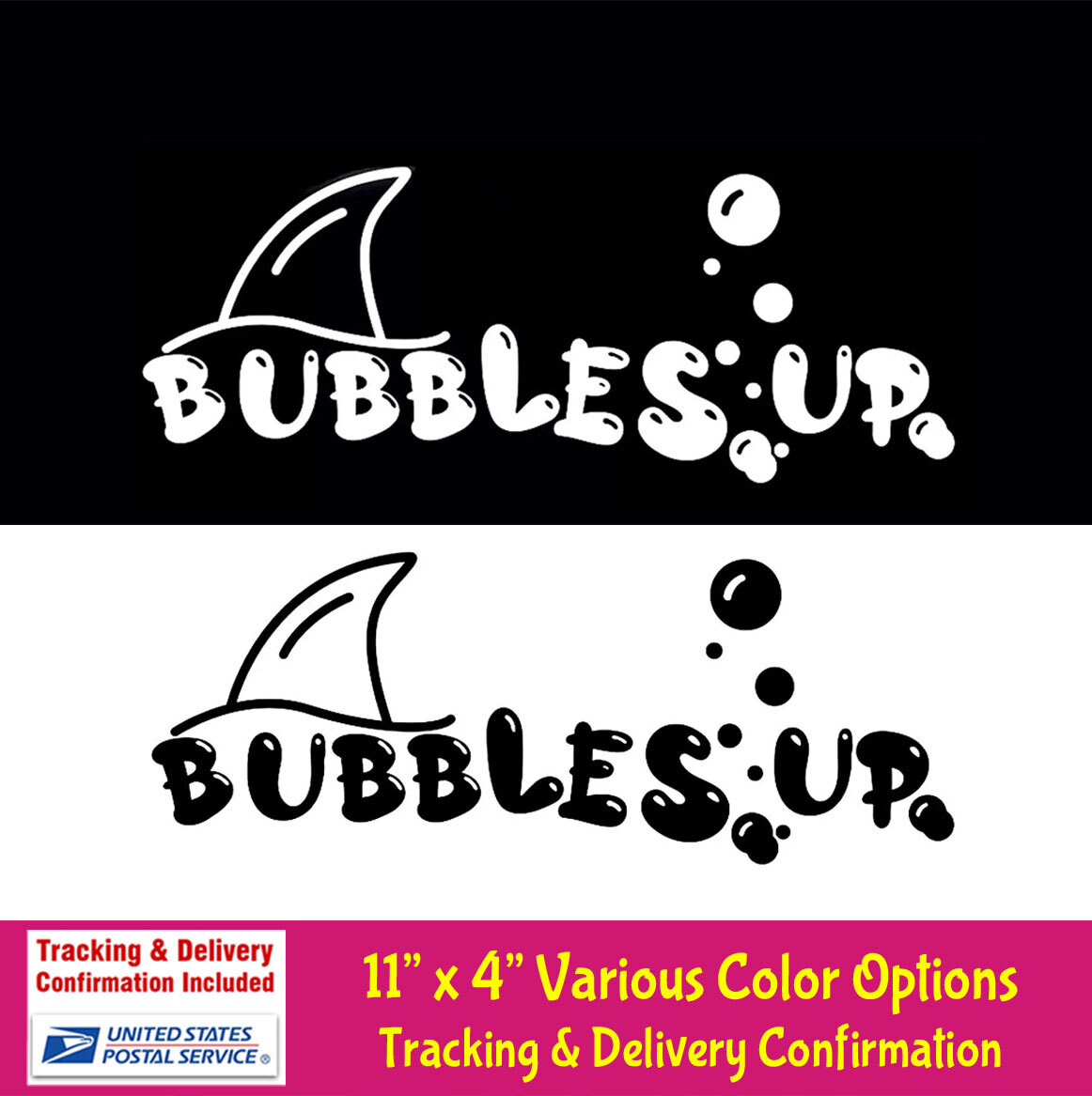 11" RIP Jimmy Bubbles Up Vinyl Decal Car Truck Window Laptop Tablet Notebook