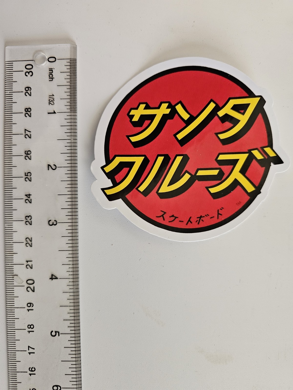 Japanese Santa Cruz Sticker