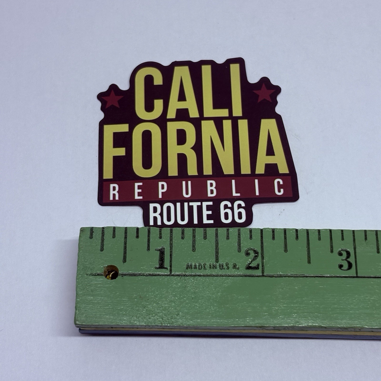 Route 66 Sticker “California Republic” Travel Decal Vinyl Art Souvenir USA Tc9