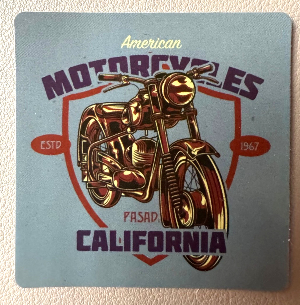 Retro Motorcycle Stickers Motorcycle Club Stickers 7pcs Random Mix