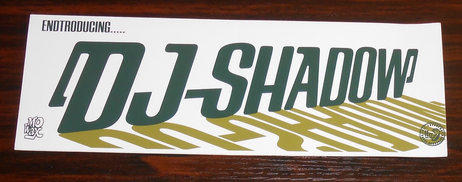 DJ-Shadow Sticker Endroducing…8.5×3