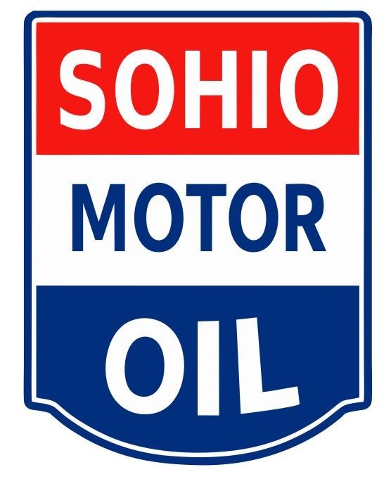 Sohio Regula Motor Oil Gasoline Gas Pump Gas Station Racing Sticker Decal R8388