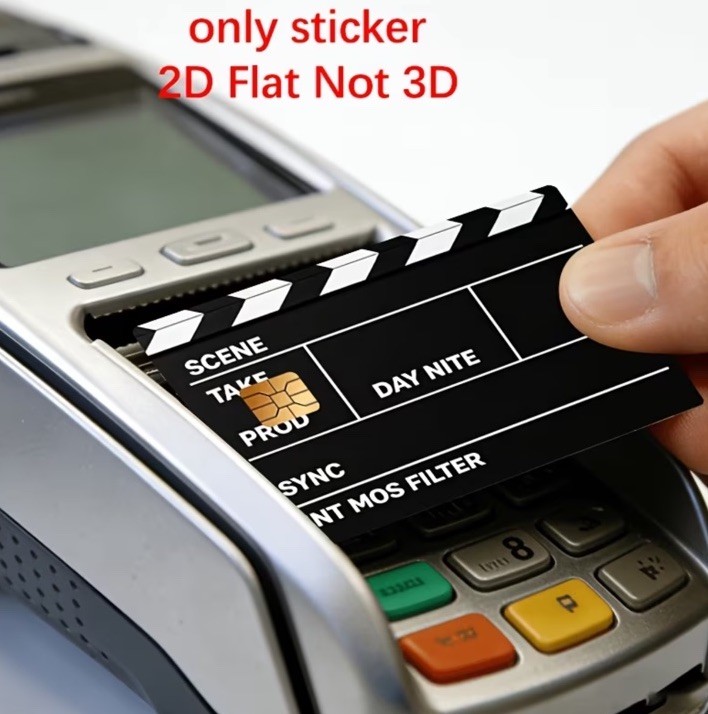 2 Movie Cards Credit Card Debit Skin Funny Decal Wrap Sticker Decal Money Bank