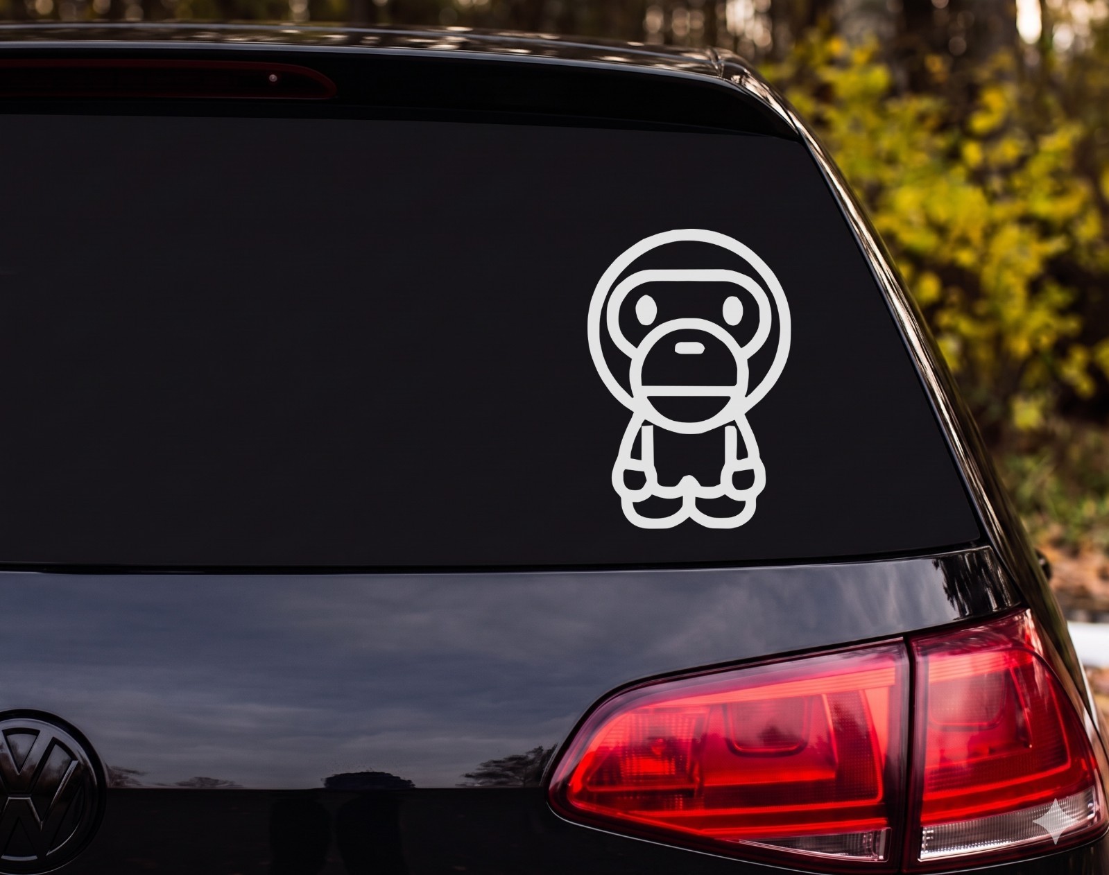 Baby Milo Bathing Ape Die Cut Vinyl Decal JDM Car Laptop | Streetwear Gift