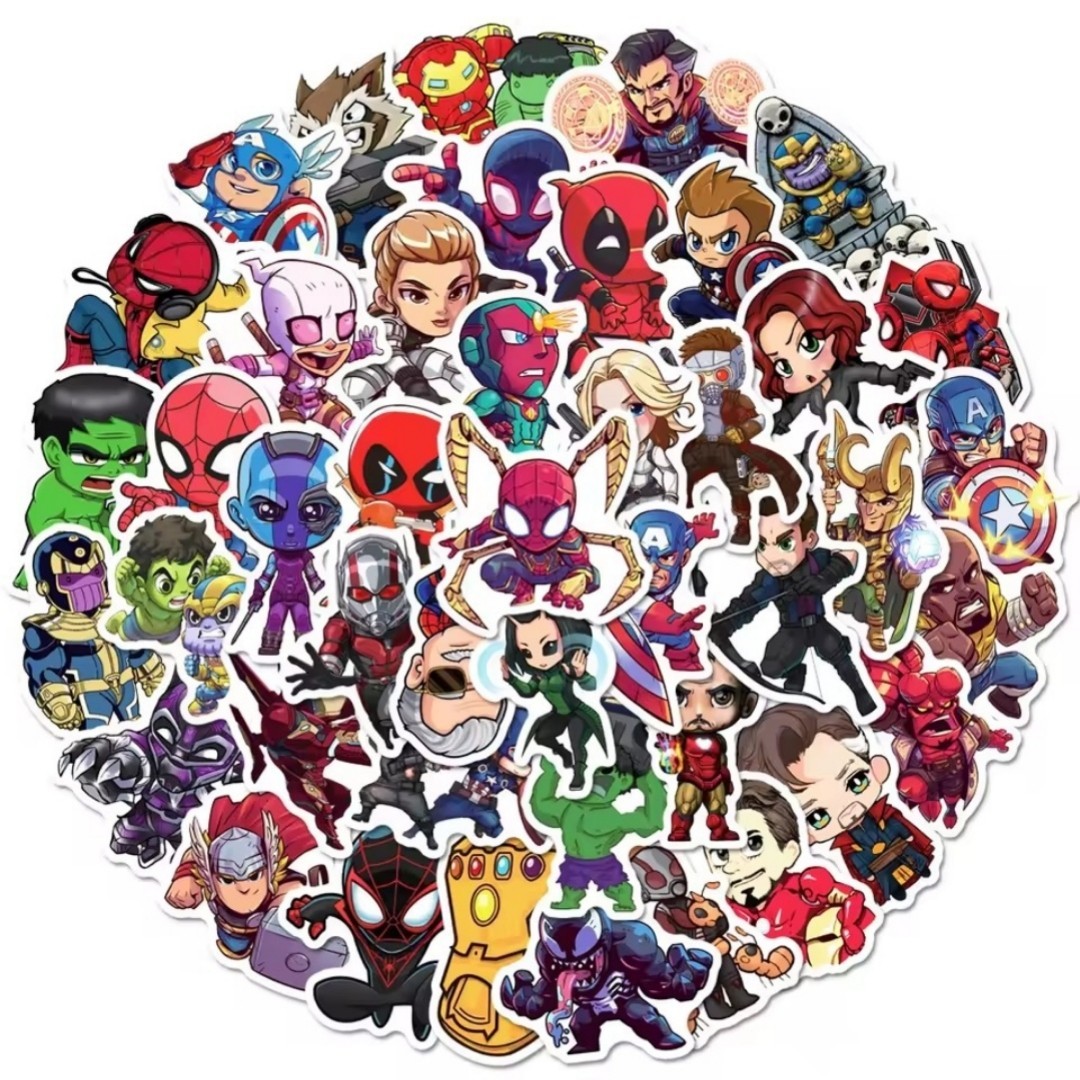 20 PCS Marvel Avengers Guardians of the Galaxy 3 Stickers BRAND NEW
