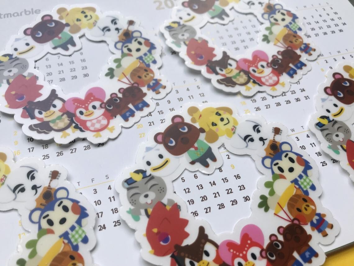 Animal Crossing New Horizons NPC Sticker ✦ Waterproof ✦ Vinyl