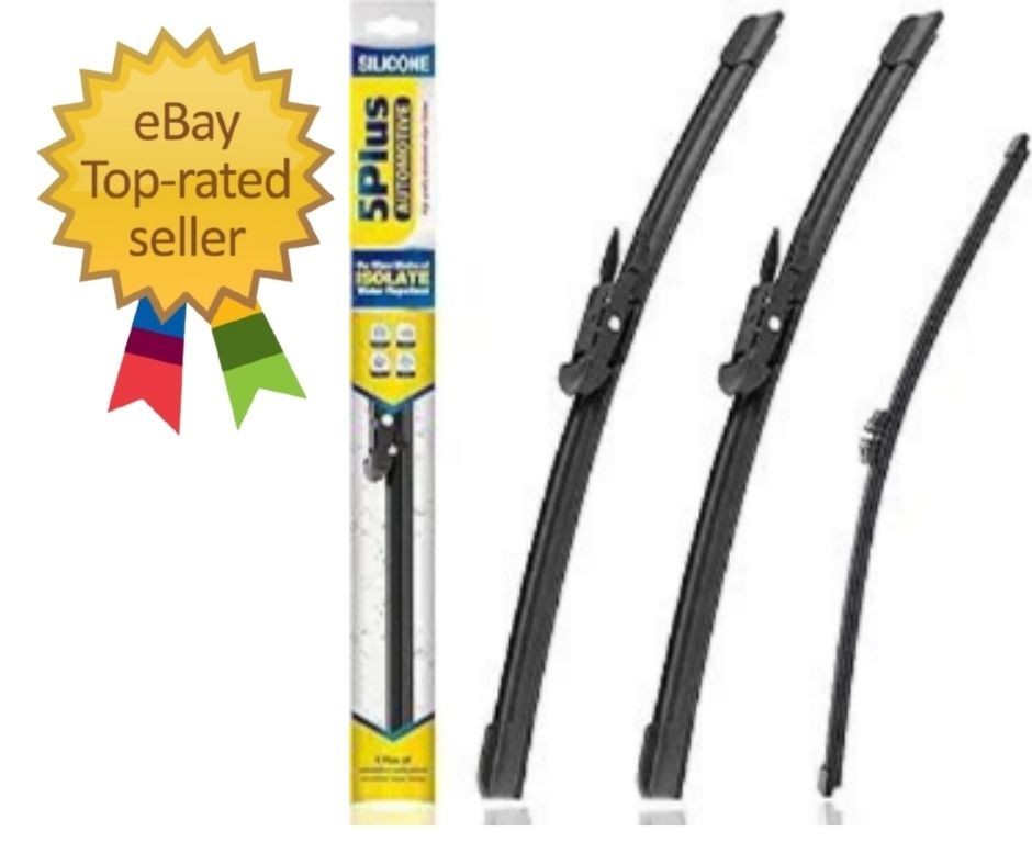 Silicone Windshield Wipers Replacement for Ford Edge PLUS 2015 2016 2017 2018