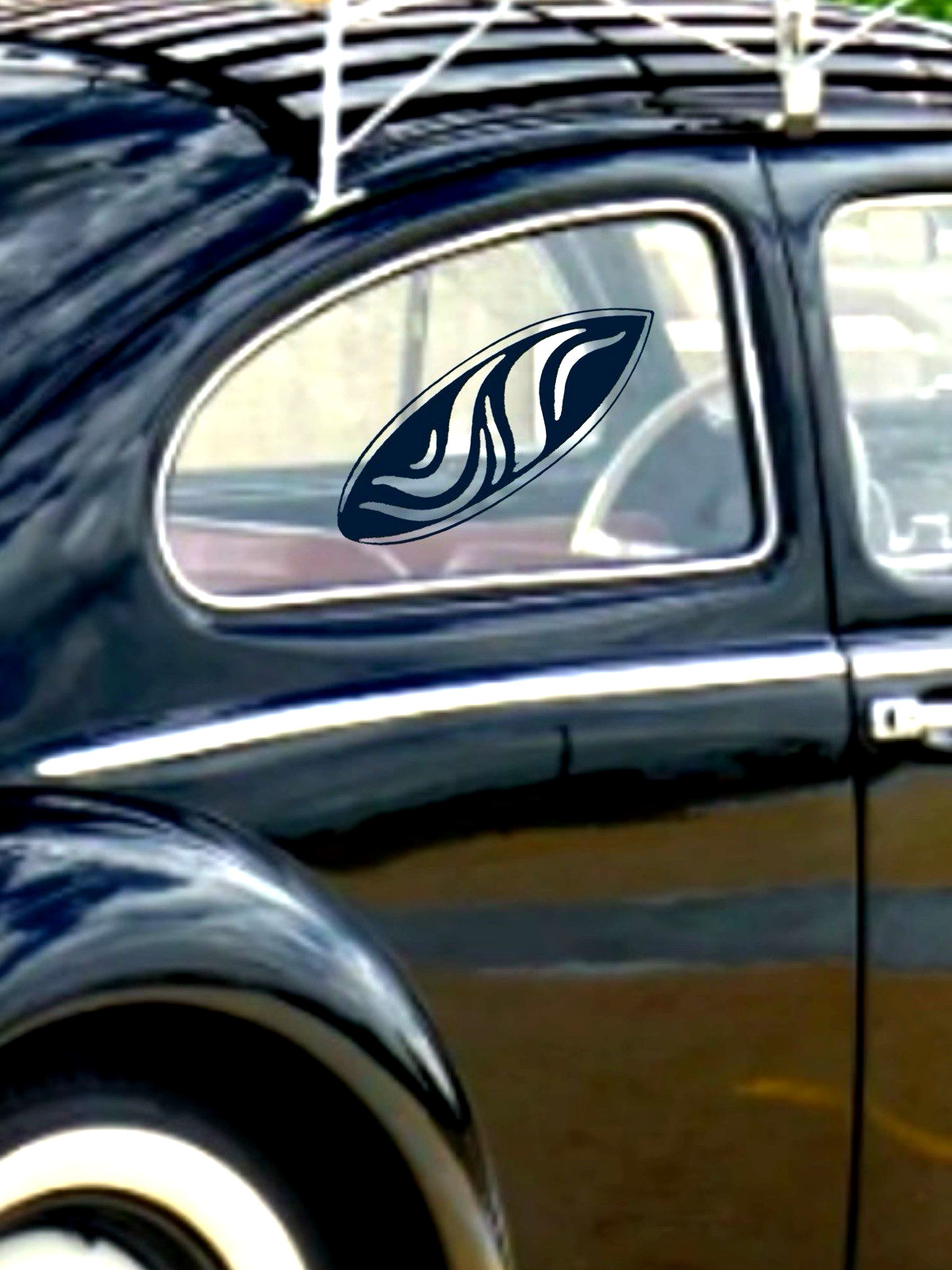 Surfboard Vinyl Decal for car Windows Laptops Decorate Any Smooth Surface 1