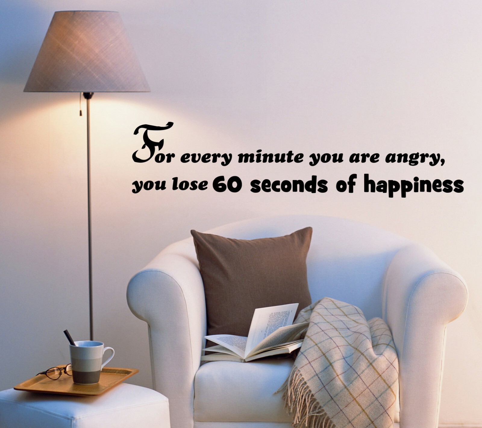 Wall Decal Positive Words Inspirational Quote Phrase Vinyl Sticker (ed1545)