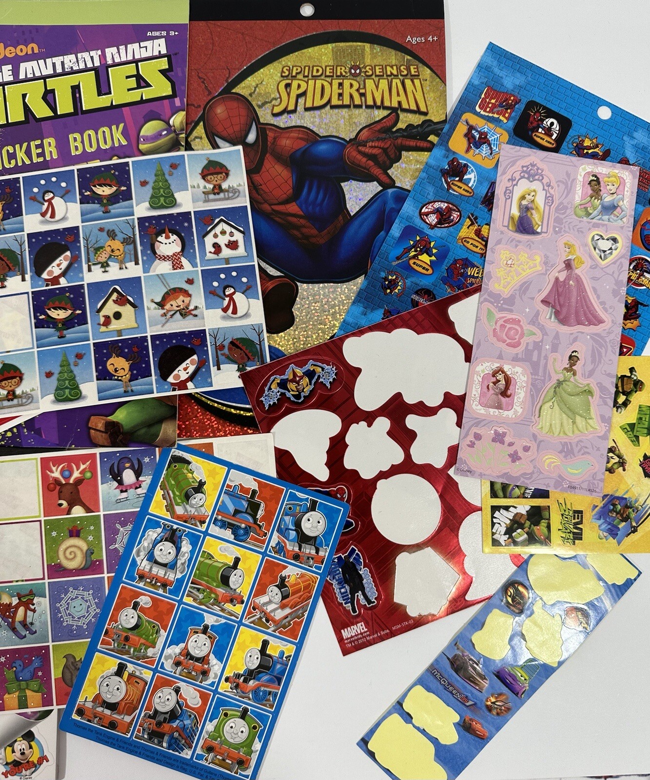 Sticker Decals Miscellaneous Lot Awards Collect Trade Cartoon Mickey School