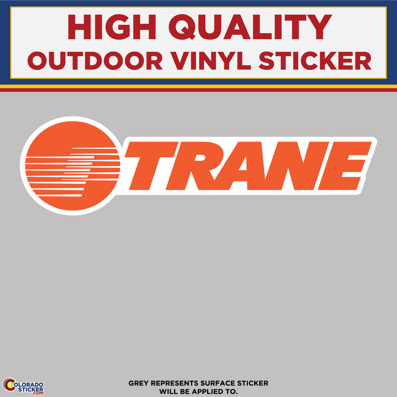 Trane, High Quality Vinyl Stickers