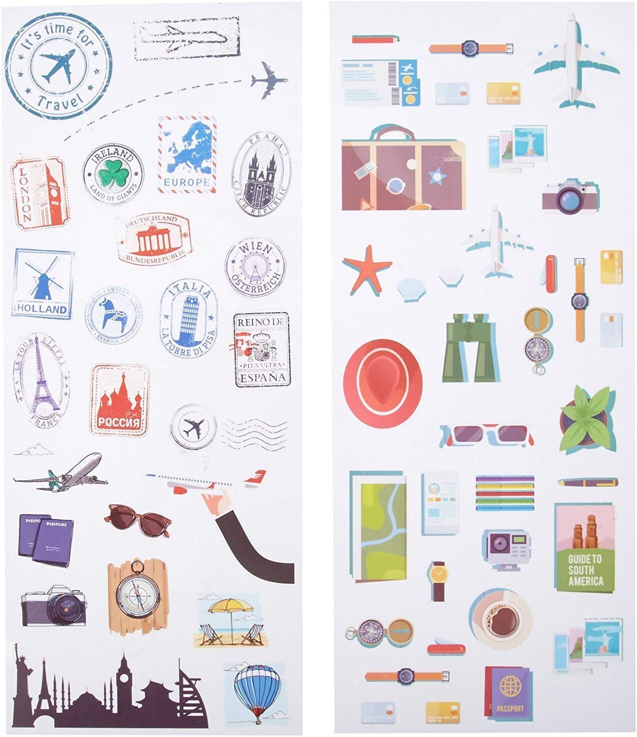 Zink Colorful & Decorative Sticker Sets for Instant Photo Projects