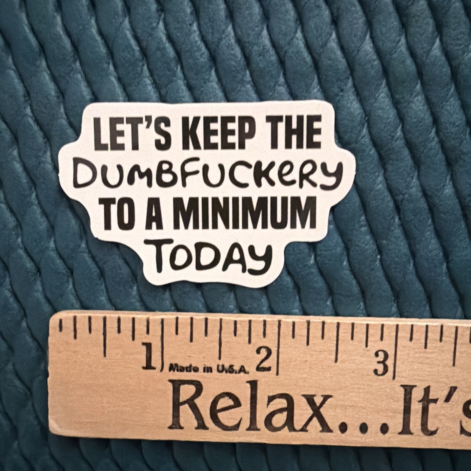 Funny and Sarcastic Glossy Printed Vinyl Stickers 15 Pieces