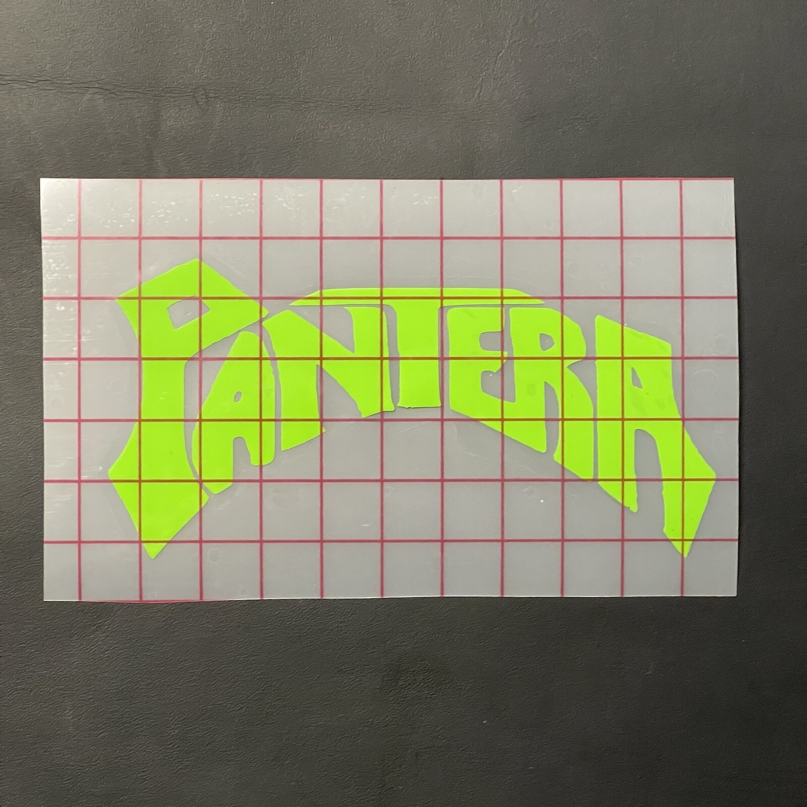 Pantera Vinyl Logo Sticker Decal Heavy Metal Band Car Bumper Hair Glam Old 80s