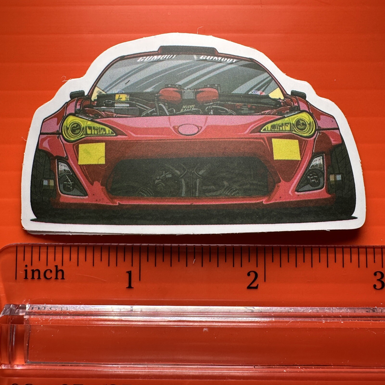 Toyota 86 Subaru BRZ Sticker Decal Racing Car Skateboard Laptop JDM