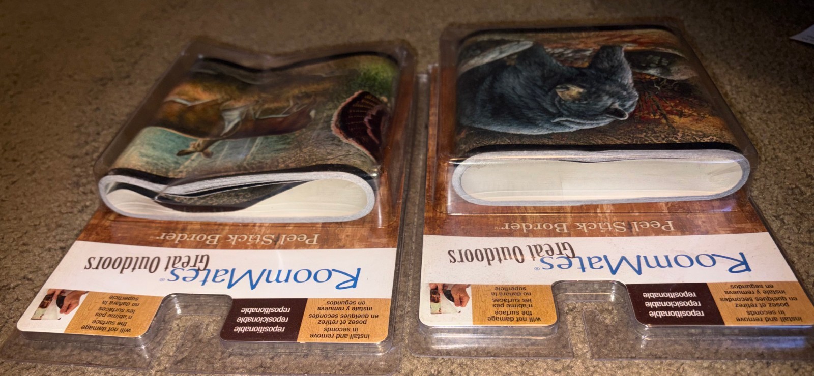 *New But Damaged Packaging* RoomMates Peel Stick Wallpaper Border Great Outdoors