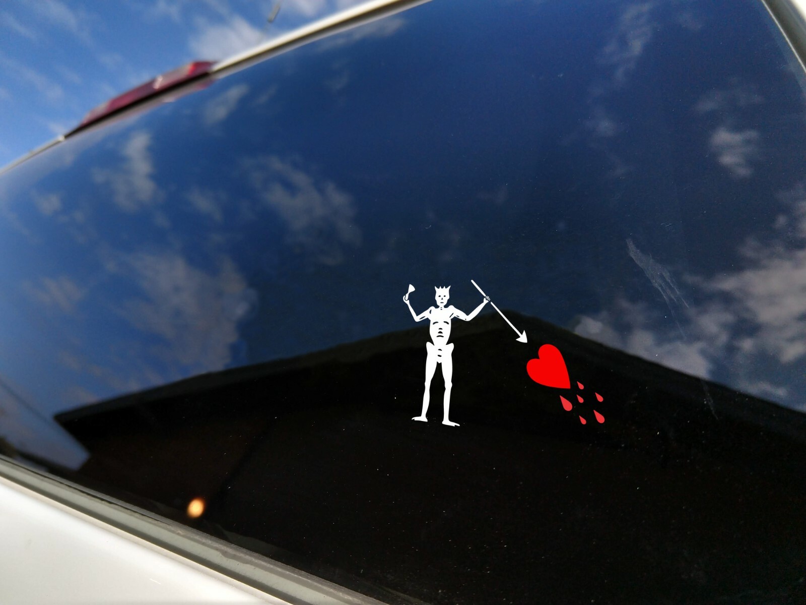 Pirate Flag Vinyl Decals Jolly Roger Blackbeard