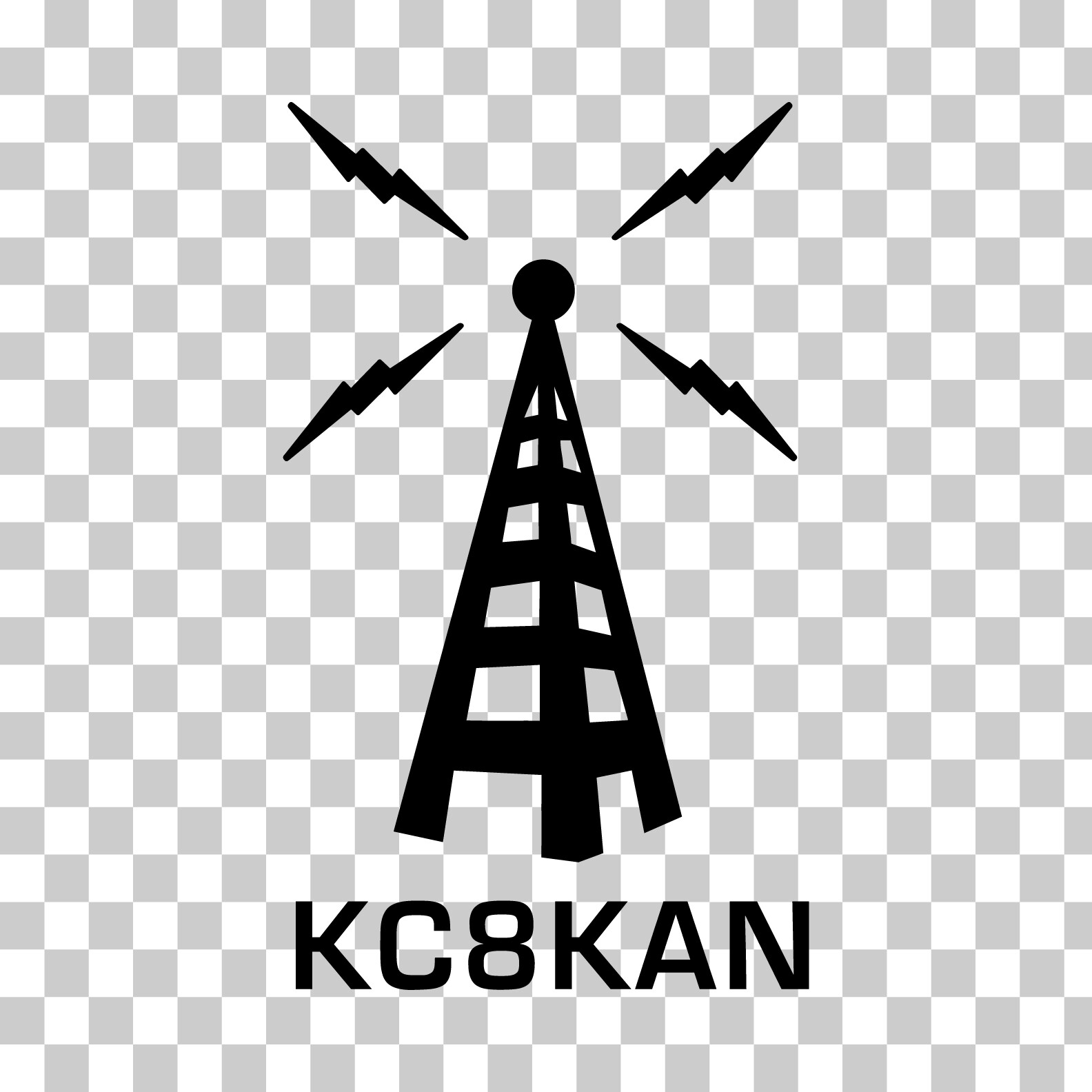 Ham Amateur Radio Call Sign Custom Vinyl Sticker Decal Retro Style Car Laptop