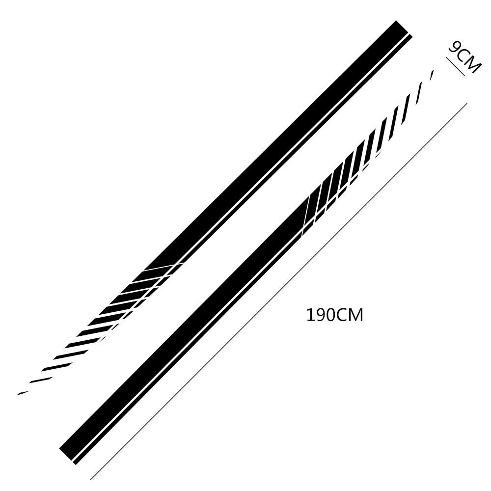 Aftermarket Door Side Vinyl Film Decal for Audi A3 / S3 / A4 / A6 / A7 / A8 / Q3