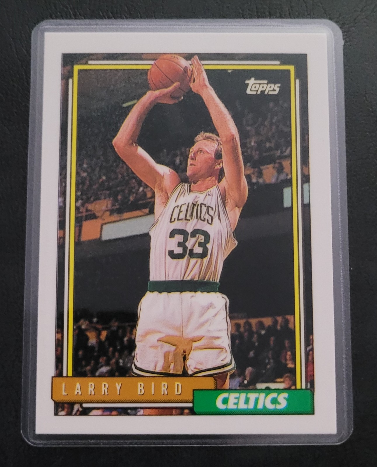 Larry Bird Basketball Card HOF Fridge/Locker/Cabinet Laminated Magnet