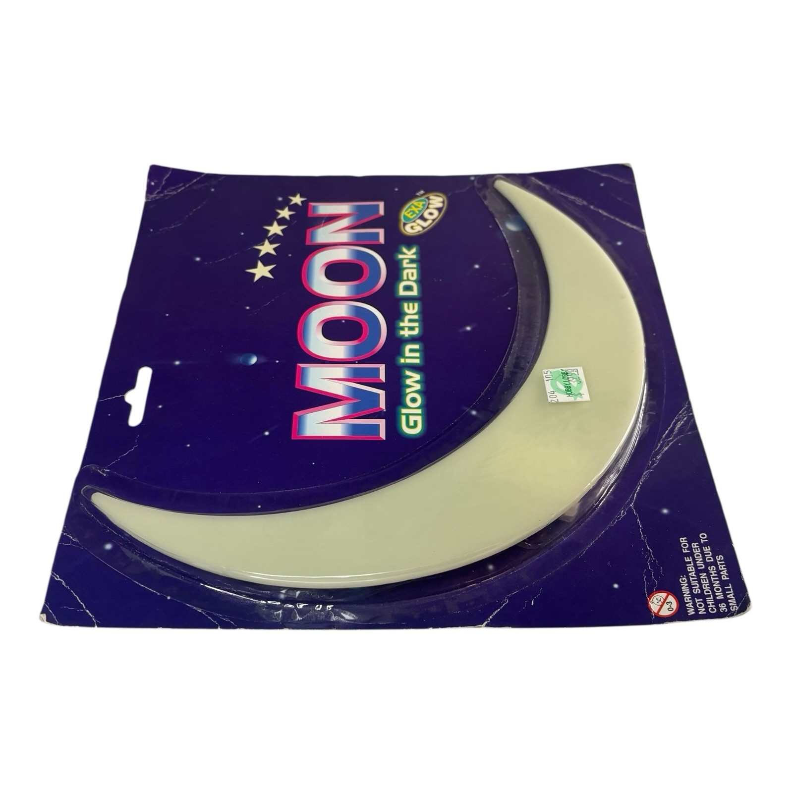 SEALED Vintage "Moon Glow in the Dark" Space Star Bedroom Large Size Y2K 90s NOS