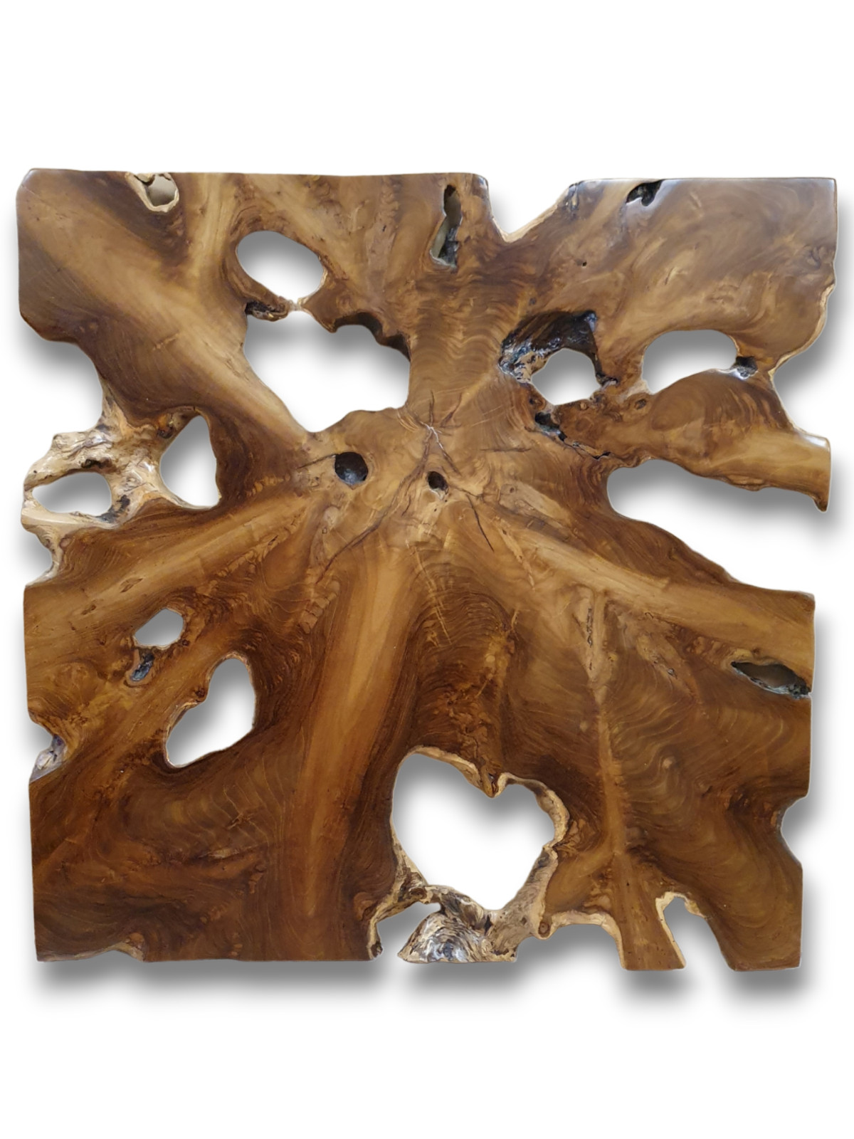 Teak Root Wood Mural Wall Decoration Wood Picture Root Natural Hall