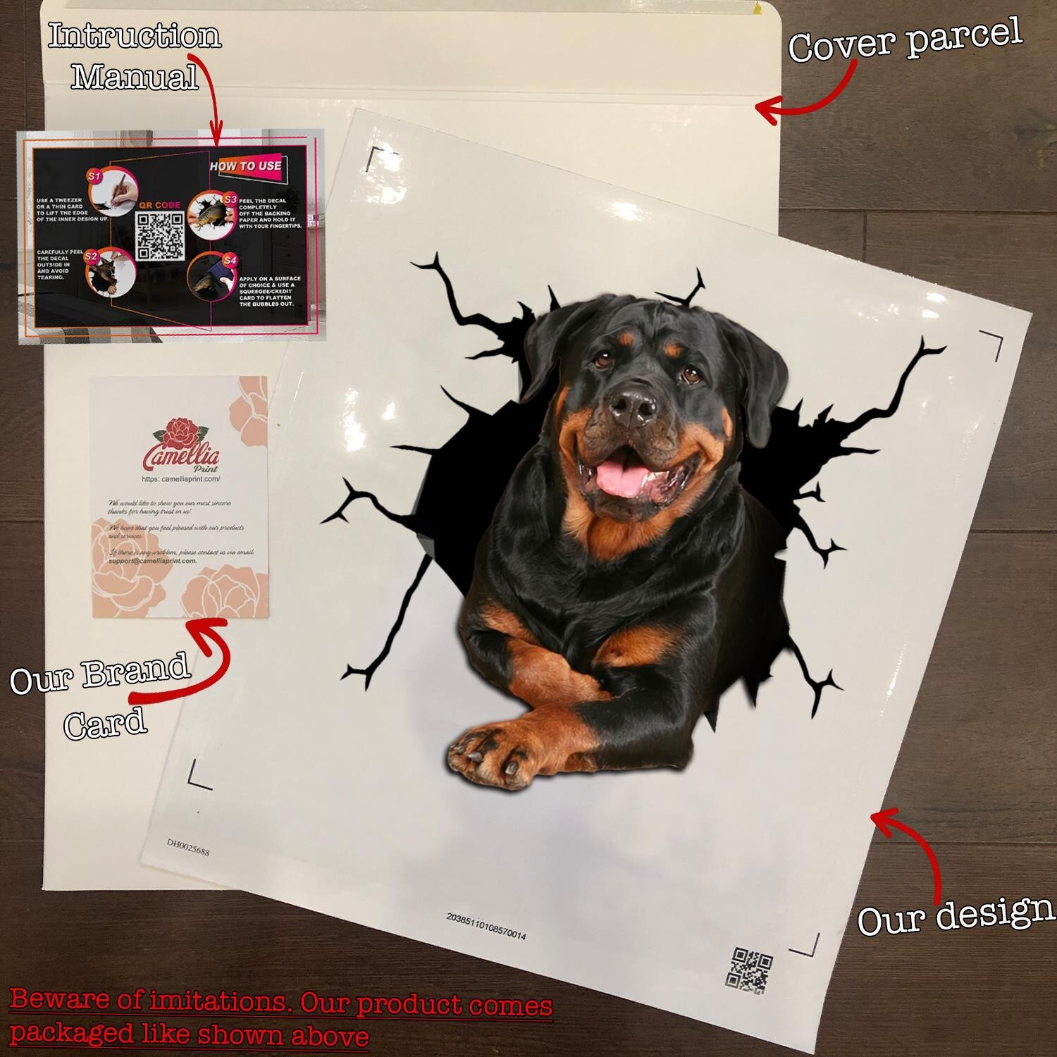 Rottweiler Mom Sticker Rottweiler Decal Vehicles Die Cut Packs Stickers For Baby