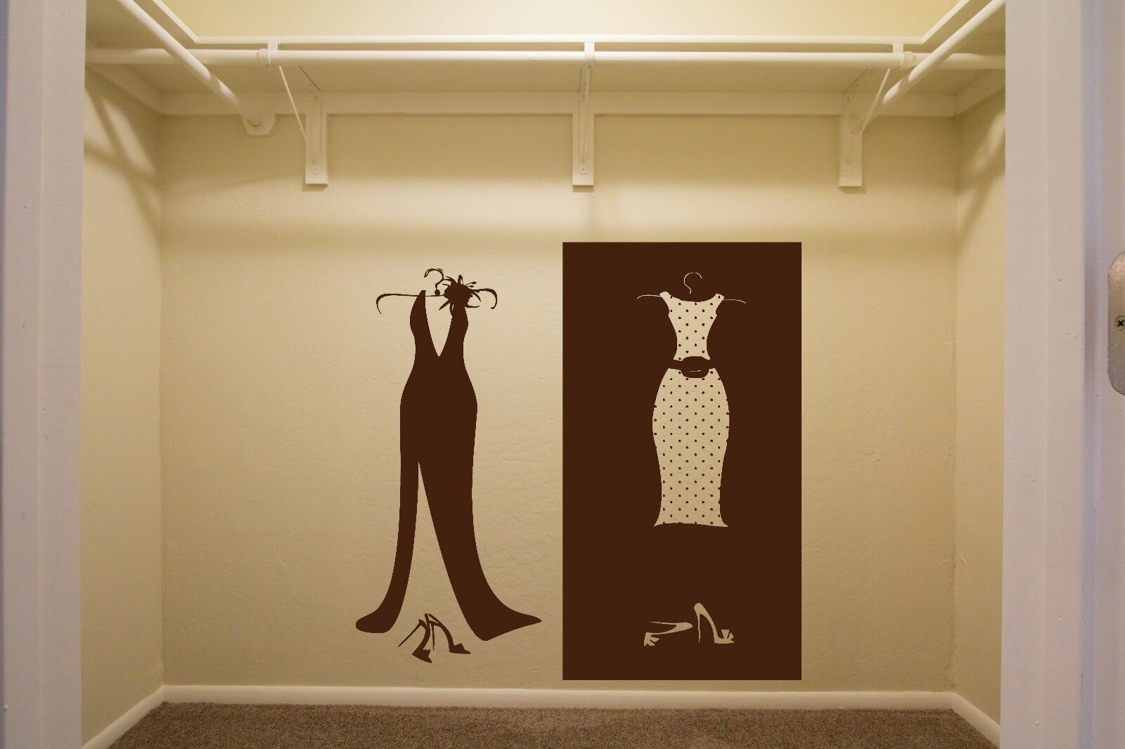 Vinyl Decal Designs for Clothing Store Dressing Room Wall Sticker (n559)