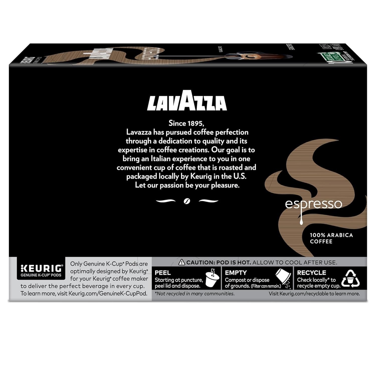 Espresso, Single-Serve Keurig K-Cup Pods, Medium Roast Coffee, 60-Count