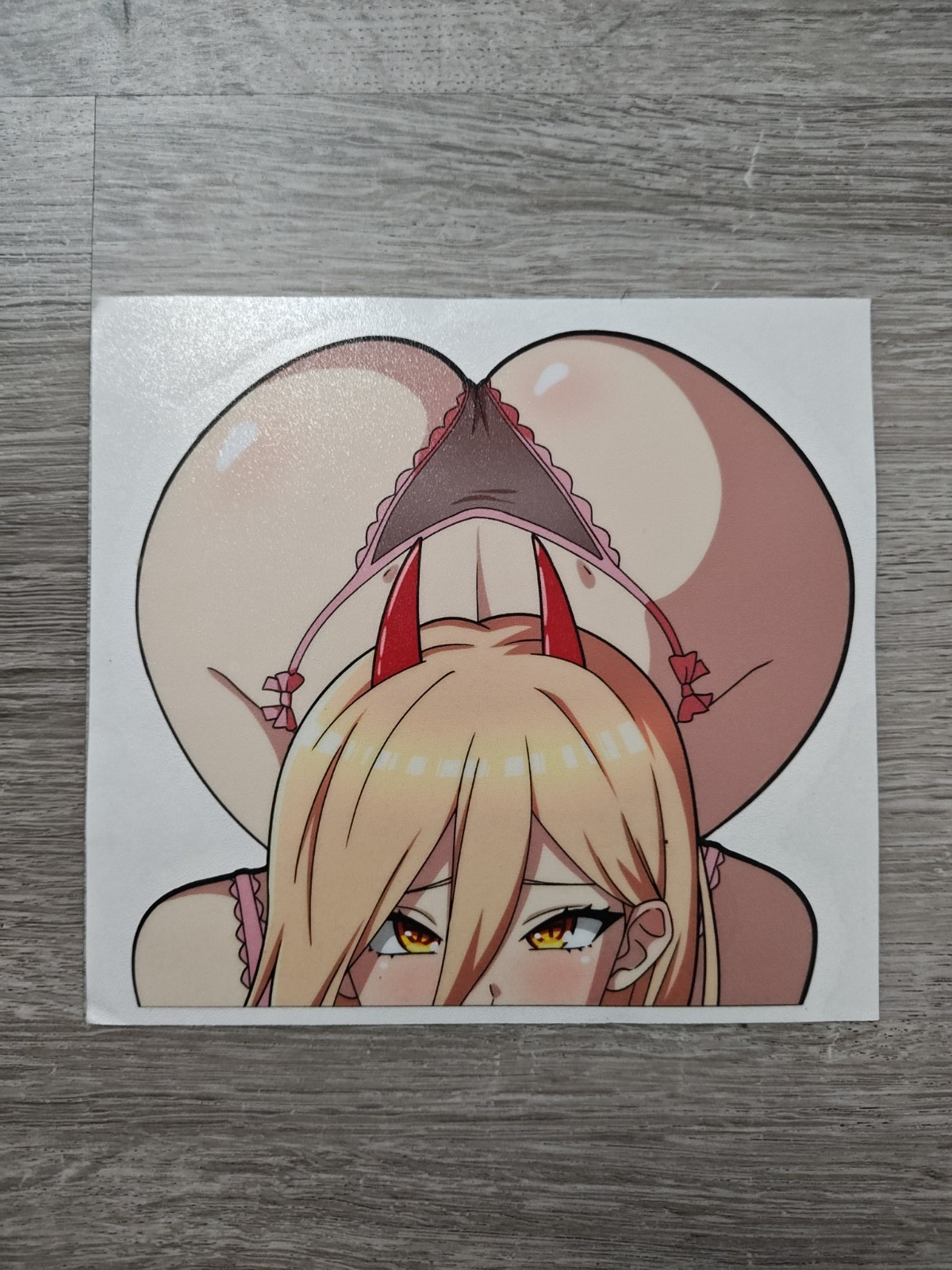 Lewdacris Creations Die Cut and Peeker Anime Stickers