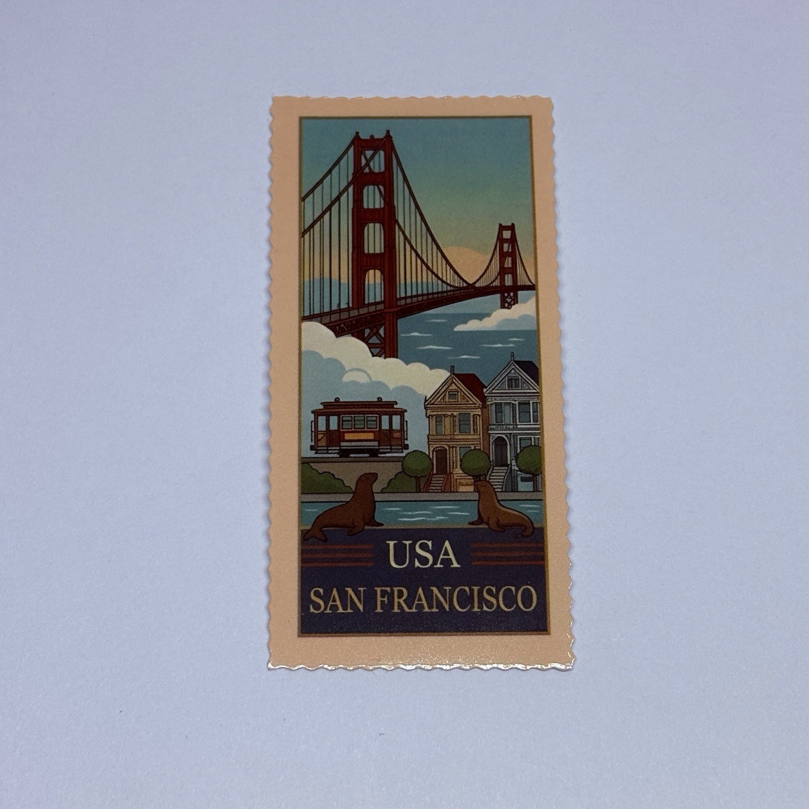 Golden Gate Bridge Sticker San Francisco Travel Art Decal Vinyl Country Tc9