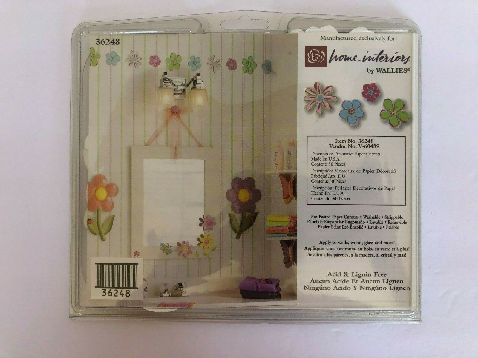 Doodle Flowers Pre-Pasted Paper Cutouts – Home Interiors by Wallies