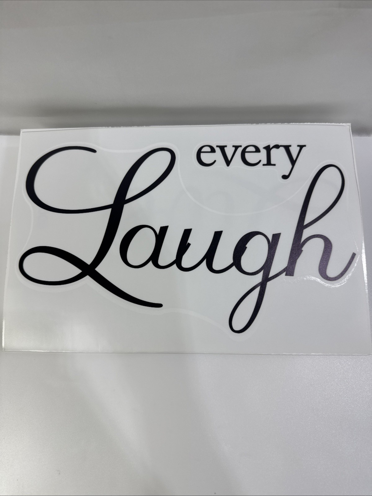 Live Every Moment,Laugh Every Day,Love Beyond Words,Wall Sticker Motivational