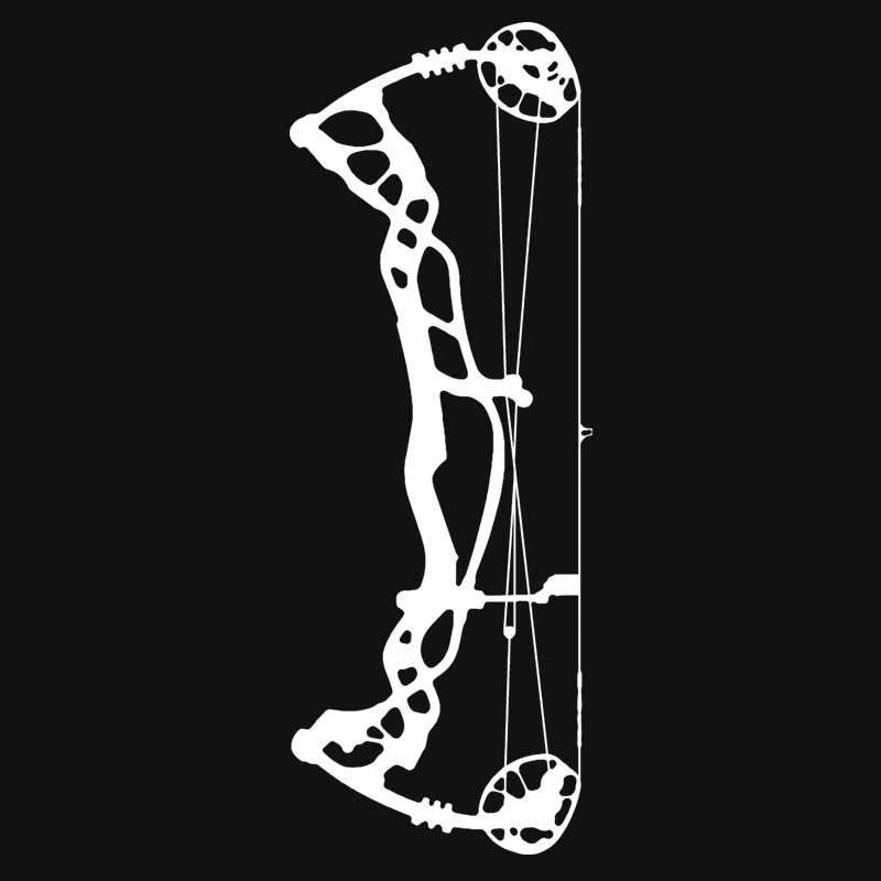 Archery Decal Bow Hunting Sticker Whitetail Deer for Hoyt Carbon RX-1 USA