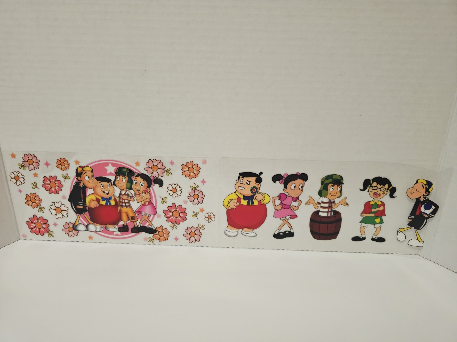 El Chavo Del Ocho Assorted Cup Wrap Transfer Decals