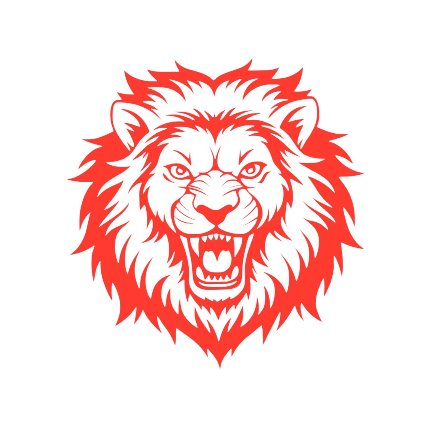 LION ROAR VINYL DECAL FOR Truck SUV Bumper Wall Laptop Home Decor laptop small