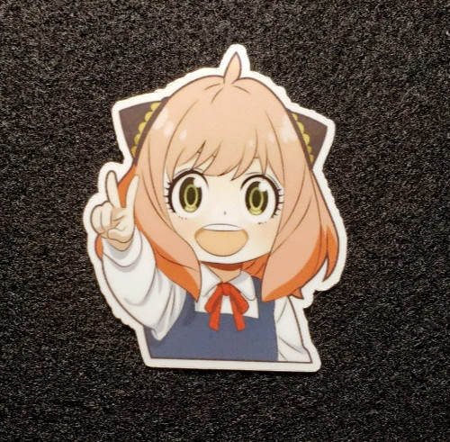 Anime Inspired Stickers Manga Art Decals Anya Tanjiro Demon Slayer Spy X Family