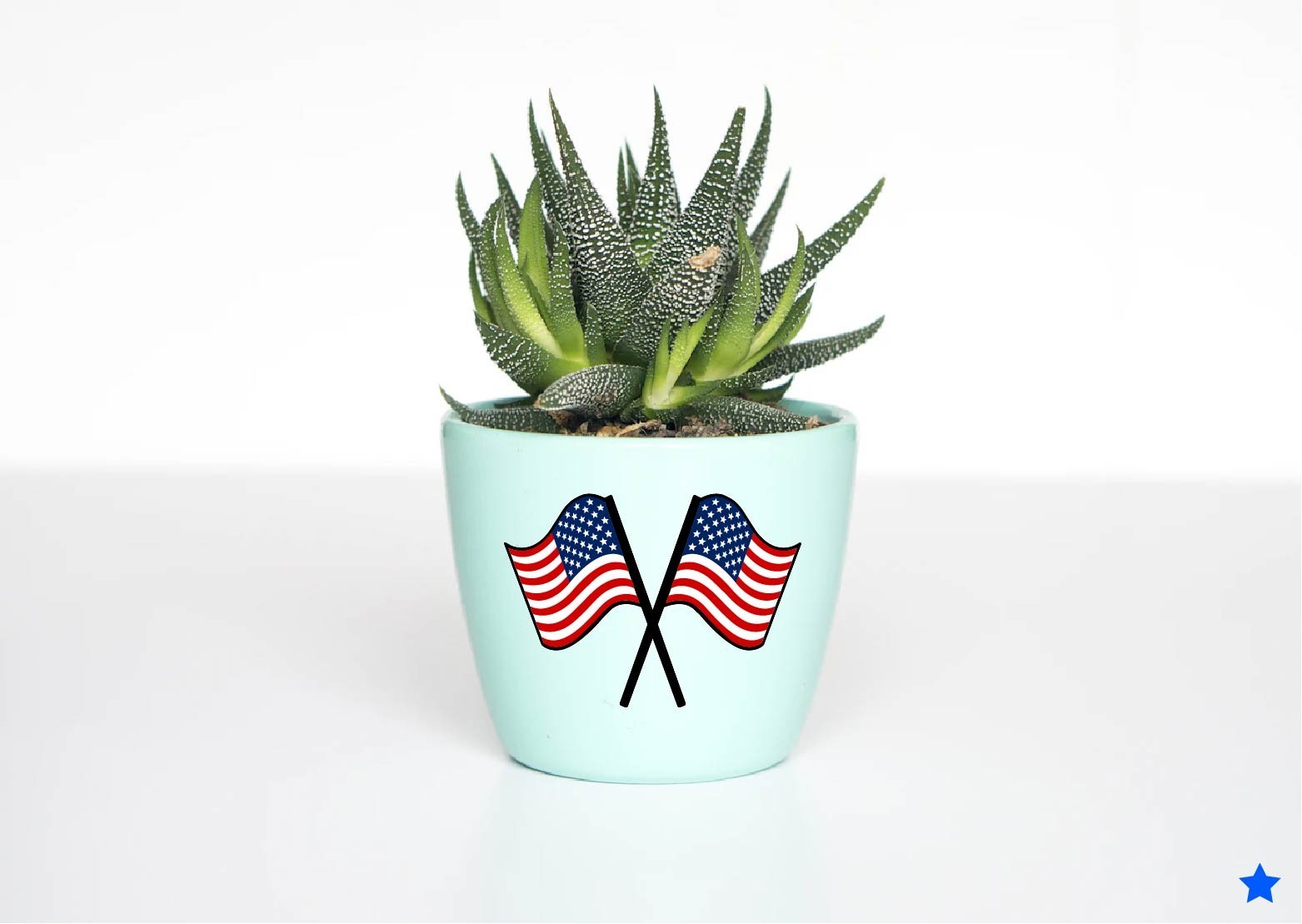 USA Flags Decal Sticker United States Flag Stars Stripes Red White Blue American