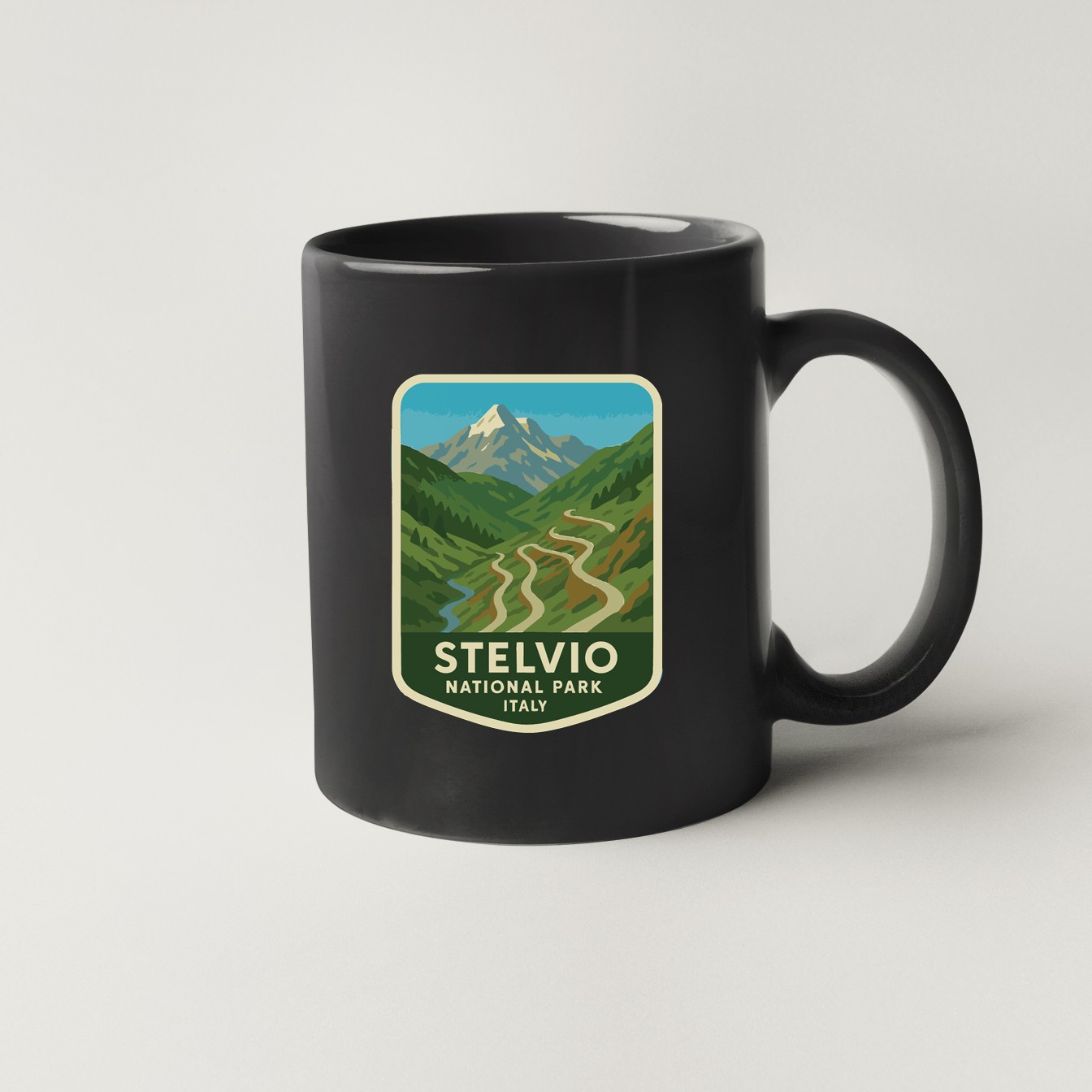 Stelvio Italy National Park Sticker Decal Vinyl Die-Cut World National Parks