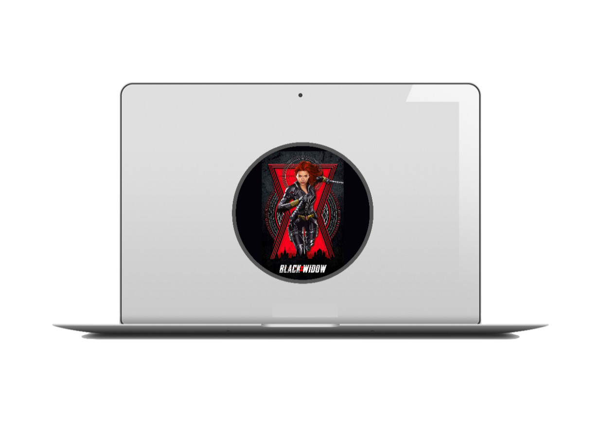 Avengers (Black Widow) – 4" Handmade Vinyl Decal Vehicle Cooler Laptop Decor 262