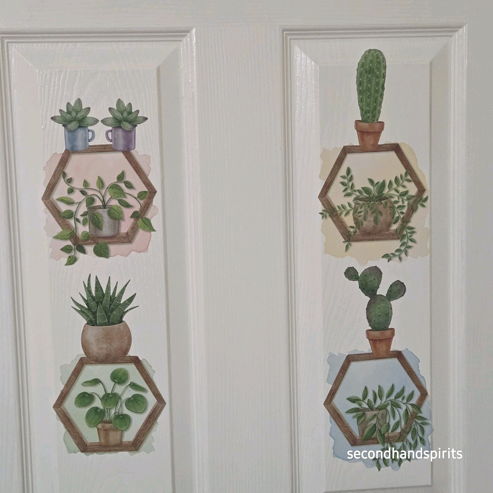 Any Room Planters Wall Art Stickers DIY Wall Decor