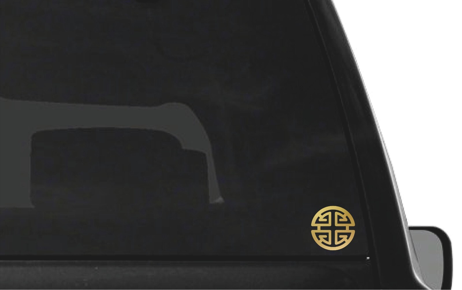 Chinese Symbol Fu Good Fortune vinyl decal Good Luck Chinese Symbol Sticker