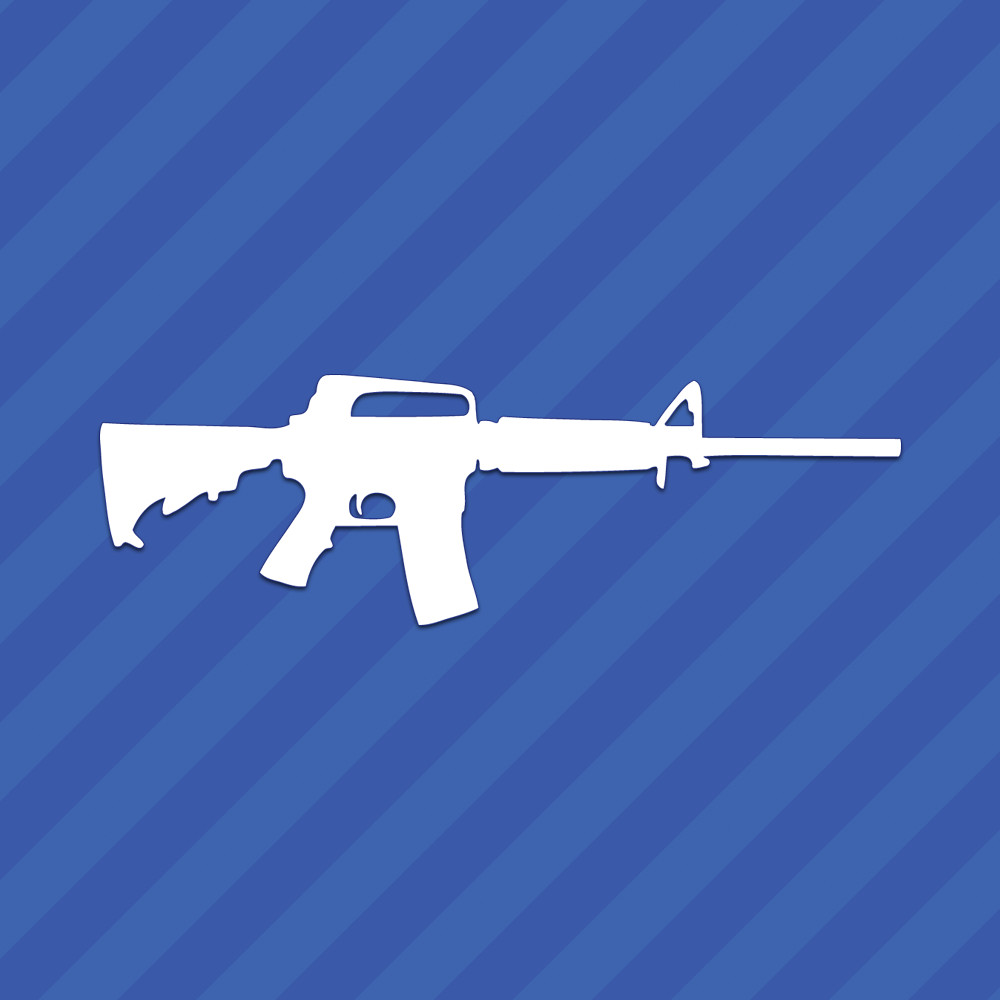 AR-15 AR15 Gun Vinyl Decal Sticker