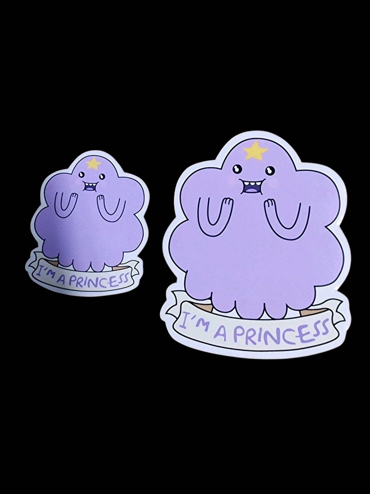 5 Pack Monster High Lumpy Space Princess Inspired Waterproof Sticker Car Decal