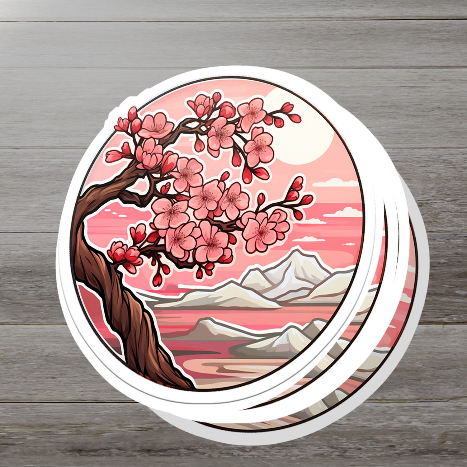 Copy of Cherry Blossom Vinyl Sticker – Embrace Nature's Beauty Anywhere You Go!