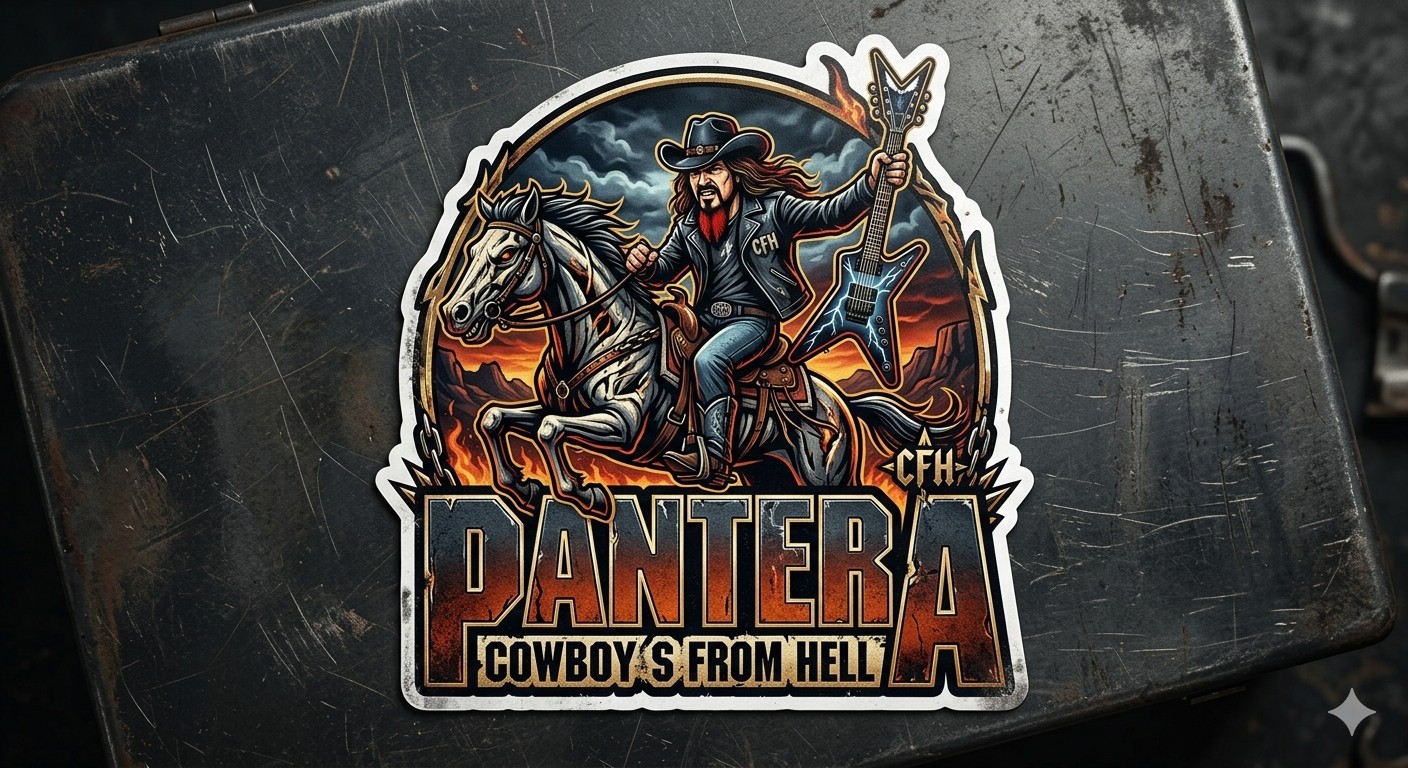 Pantera Decal Sticker Phone Laptop 3 Inches