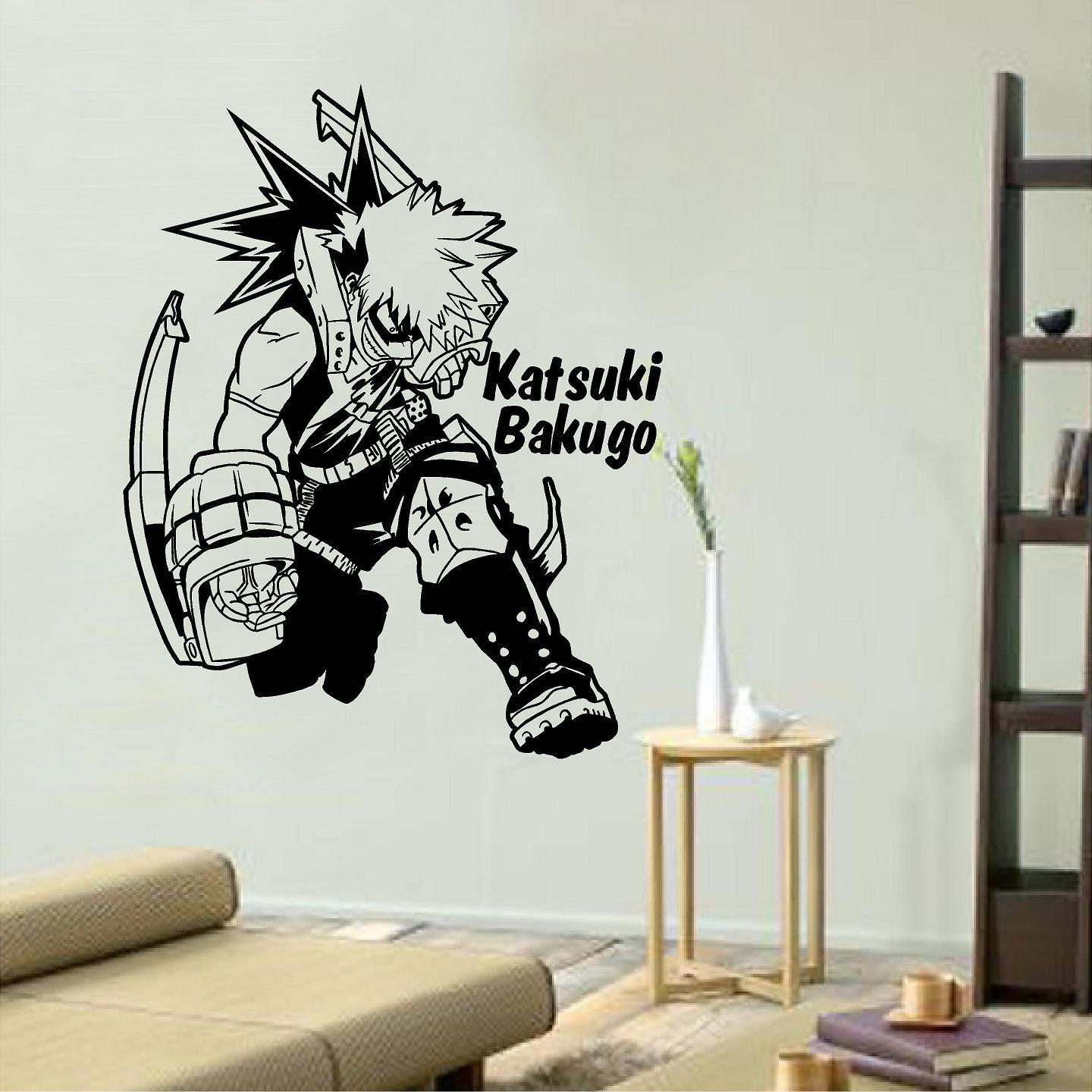 My Hero Academia Katsuki Bakugo – Vinyl Wall Decal. Sticker. Decor. Window. Car
