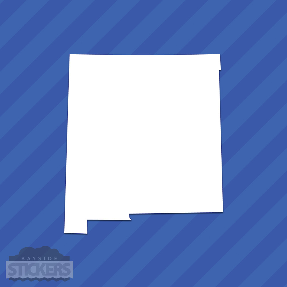 New Mexico NM State Outline Vinyl Decal Sticker