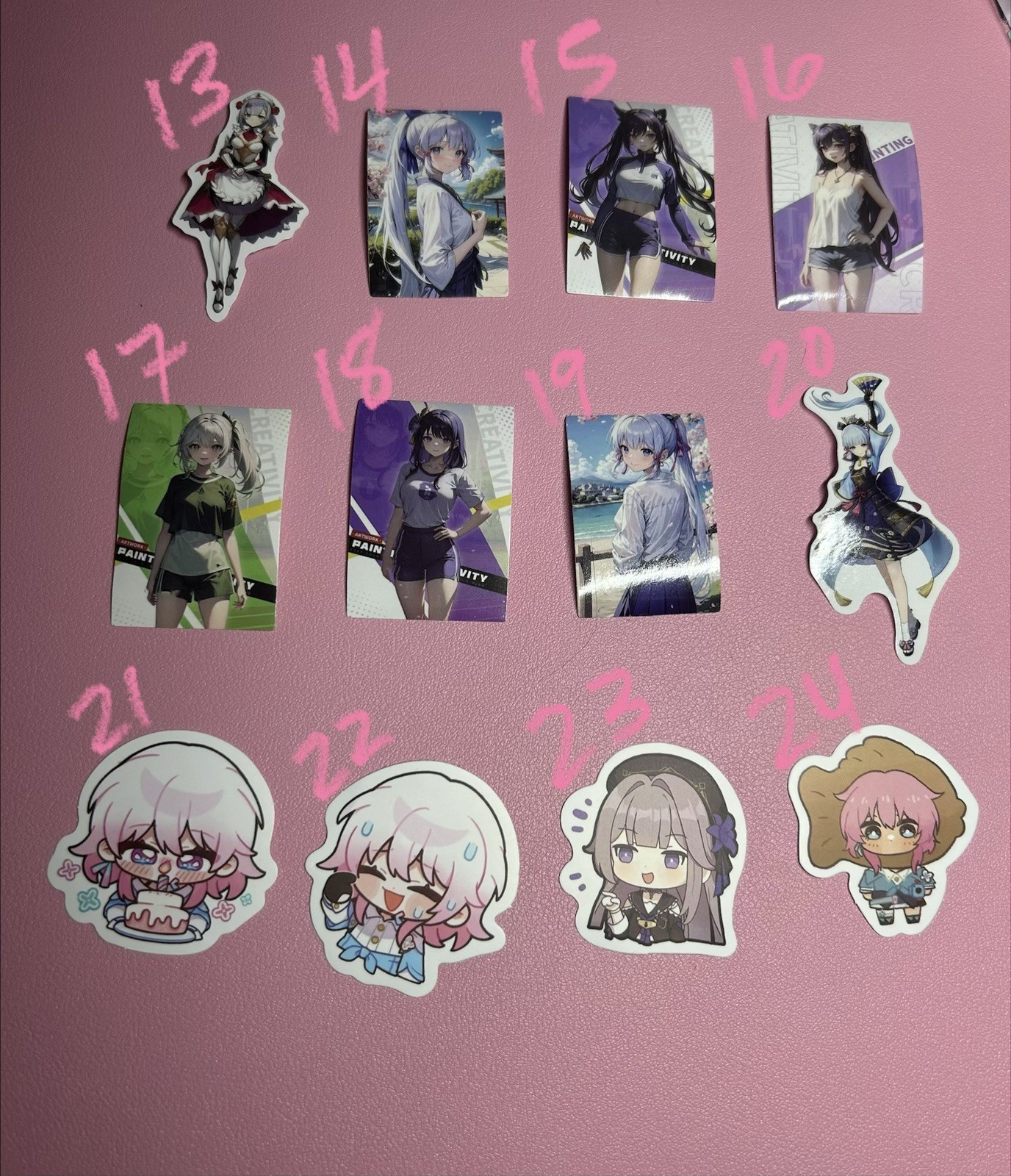 Genshin Impact And More Anime Stickers – 4